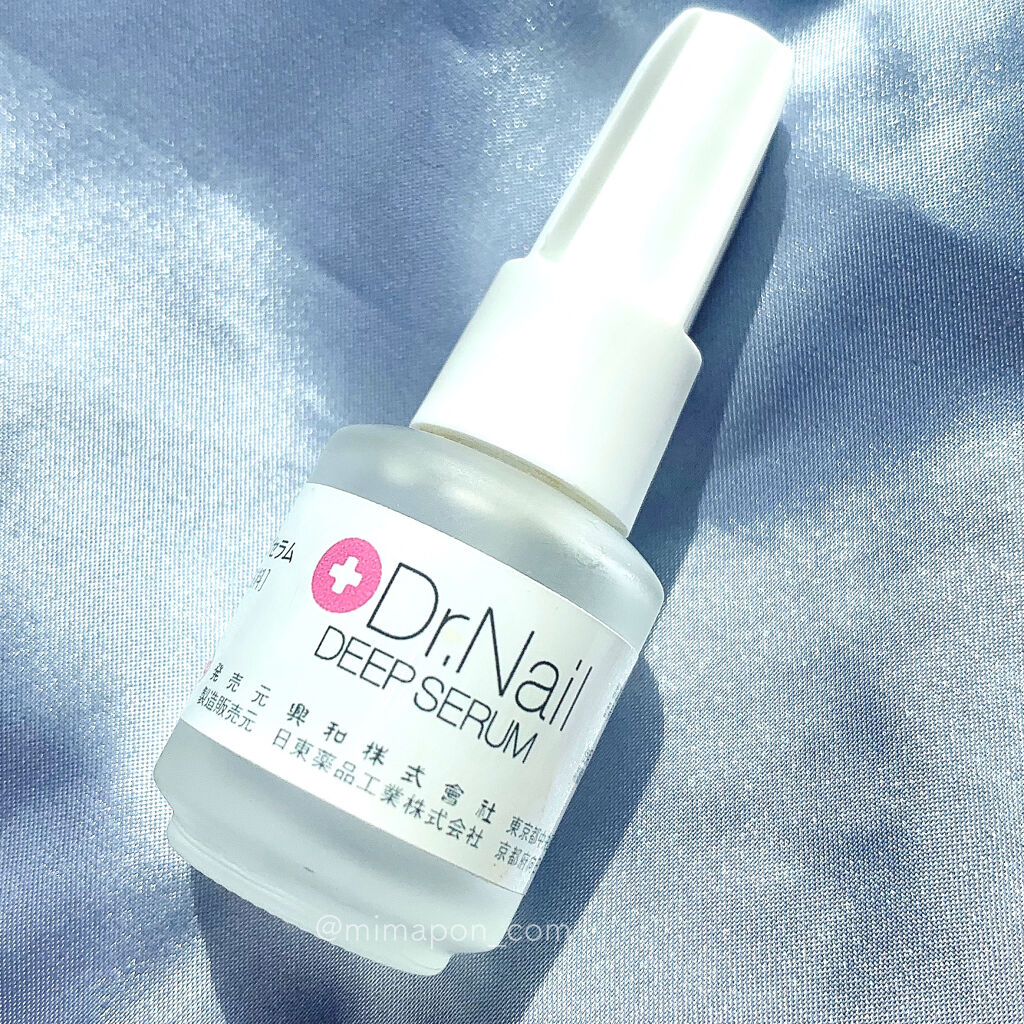 ディープセラム Dr Nailの口コミ ネイル美容液 弱った爪を強く Dr N By みまぽん 混合肌 代後半 Lips