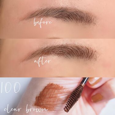 アイブローカラーワックス N マキアージュの人気色を比較 マキアージュ アイブロウマスカラマキアー By Miyuki Cosme 混合肌 30代前半 Lips