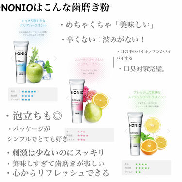 Nonio ハミガキ Nonioの口コミ Nonio 今回は私の大好きな歯磨き粉の By あまち 混合肌 代前半 Lips