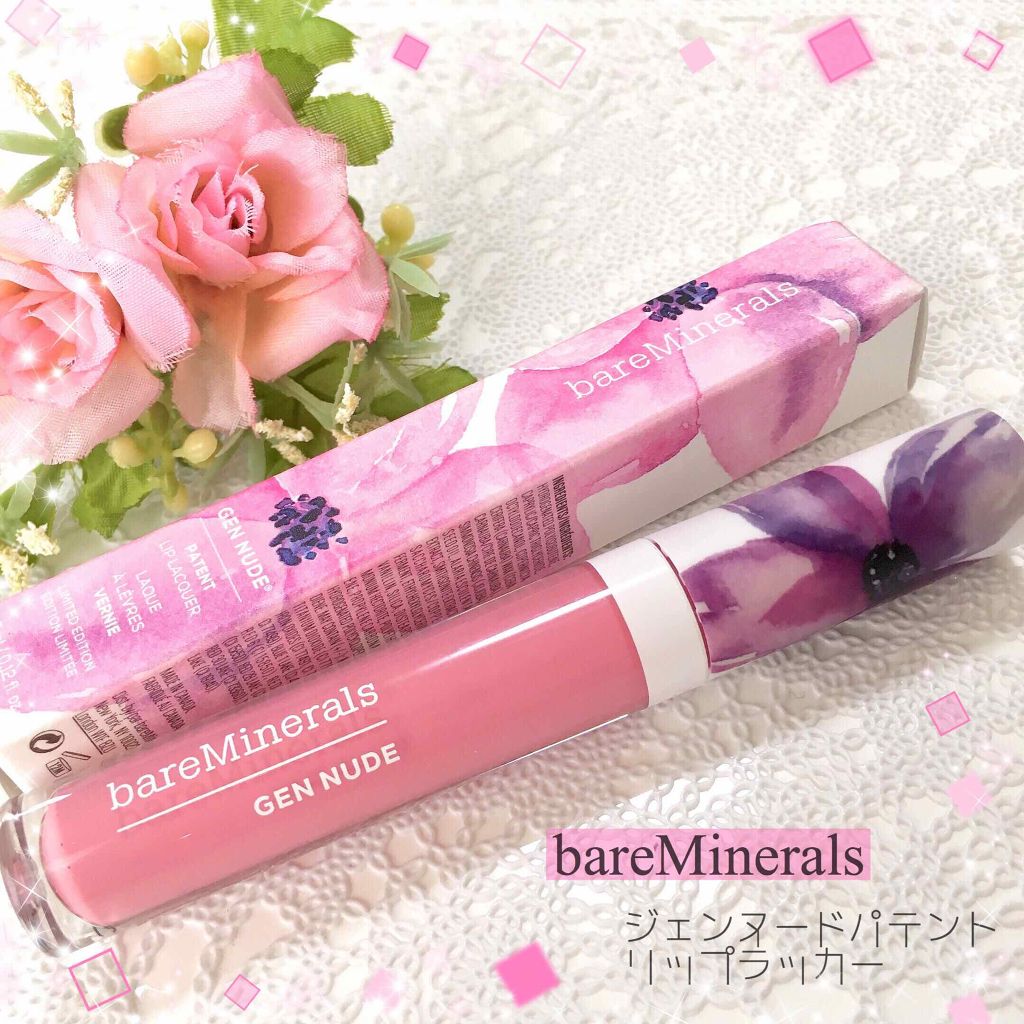 19年春新作口紅 ジェン ヌード パテント リップラッカー Baremineralsの口コミ Bareminerals ジェンヌードパ By あやぴー 混合肌 30代前半 Lips