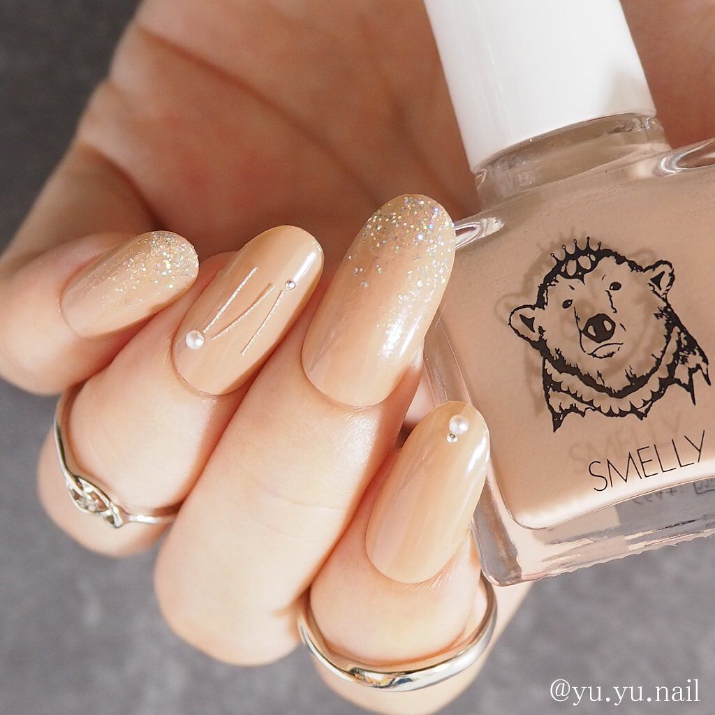 マニキュア Smellyを使った口コミ Smelly スメリー でシンプルベージュ By Yuyu 300yen Nail Lips マニキュア Smellyを使った口コミ Smelly スメリー でシンプルベージュ By Yuyu 300yen Nail Lips