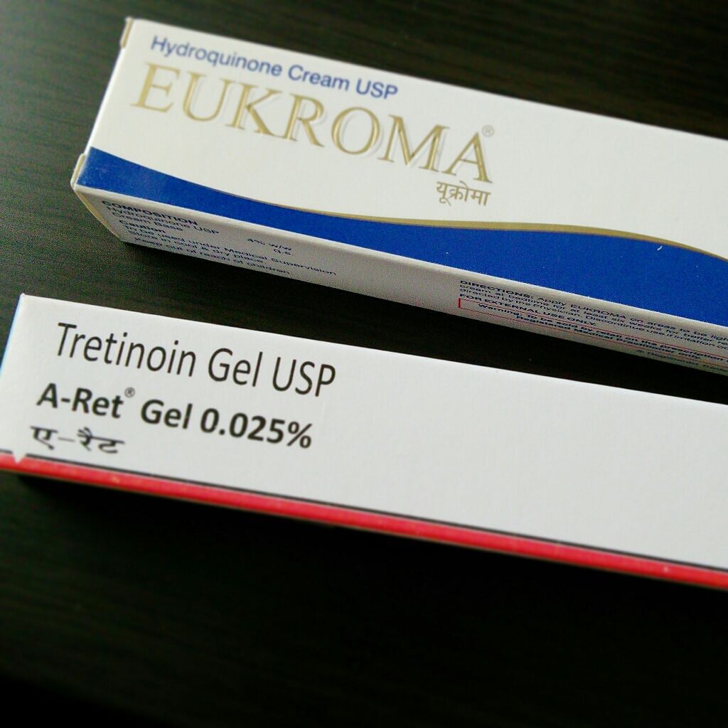 Eukroma ハイドロキノンクリーム4 g Eukromaを使った口コミ 少し前からニキビ シミ治療でトレチノインと By クリス 普通肌 Lips