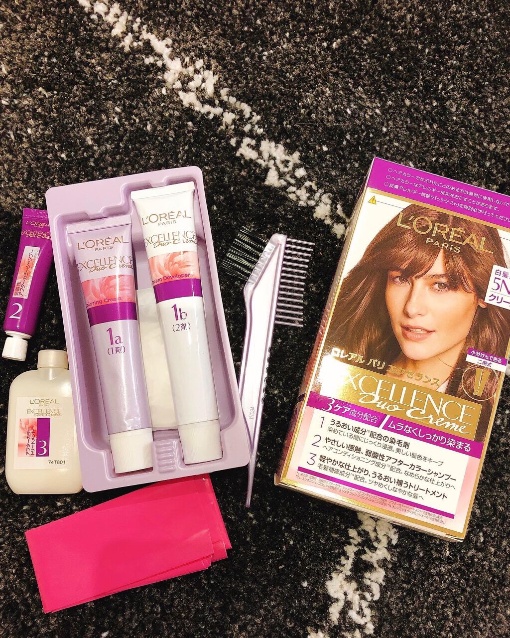エクセランス R クリームタイプ ロレアル パリの口コミ セルフカラーは久しぶりで 白髪染めは初体験 By りんこりん 敏感肌 Lips