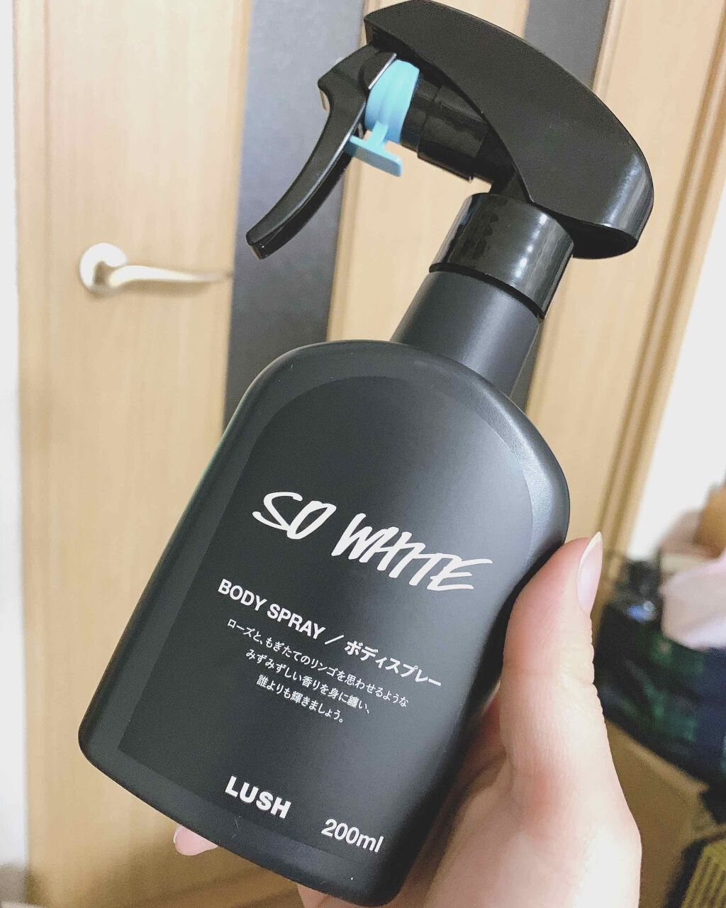 ワンス アポン ア タイム ボディスプレー ラッシュの口コミ Lushのソーホワイト Sowhite で By くろのん٩ ๑owo๑ ۶ 混合肌 Lips