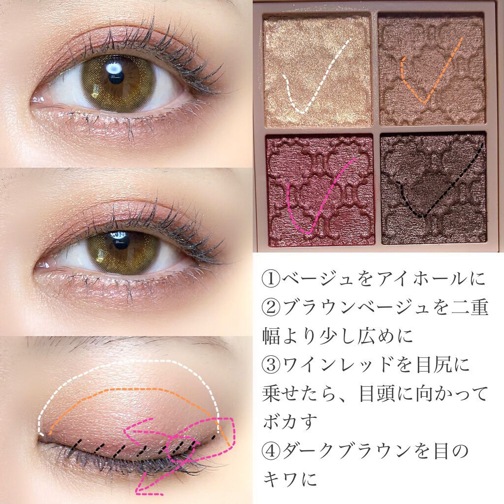 21年秋新作パウダーアイシャドウ グロッシーリッチ アイズ N Viseeの口コミ Viseeシャドウ新作 限定カラー By Huis 乾燥肌 30代前半 Lips