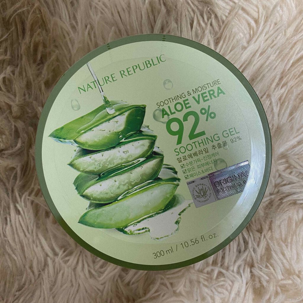スージングアロエジェル ネイチャーリパブリックの口コミ Naturepepublicaloeve By アトピー肌 Lips