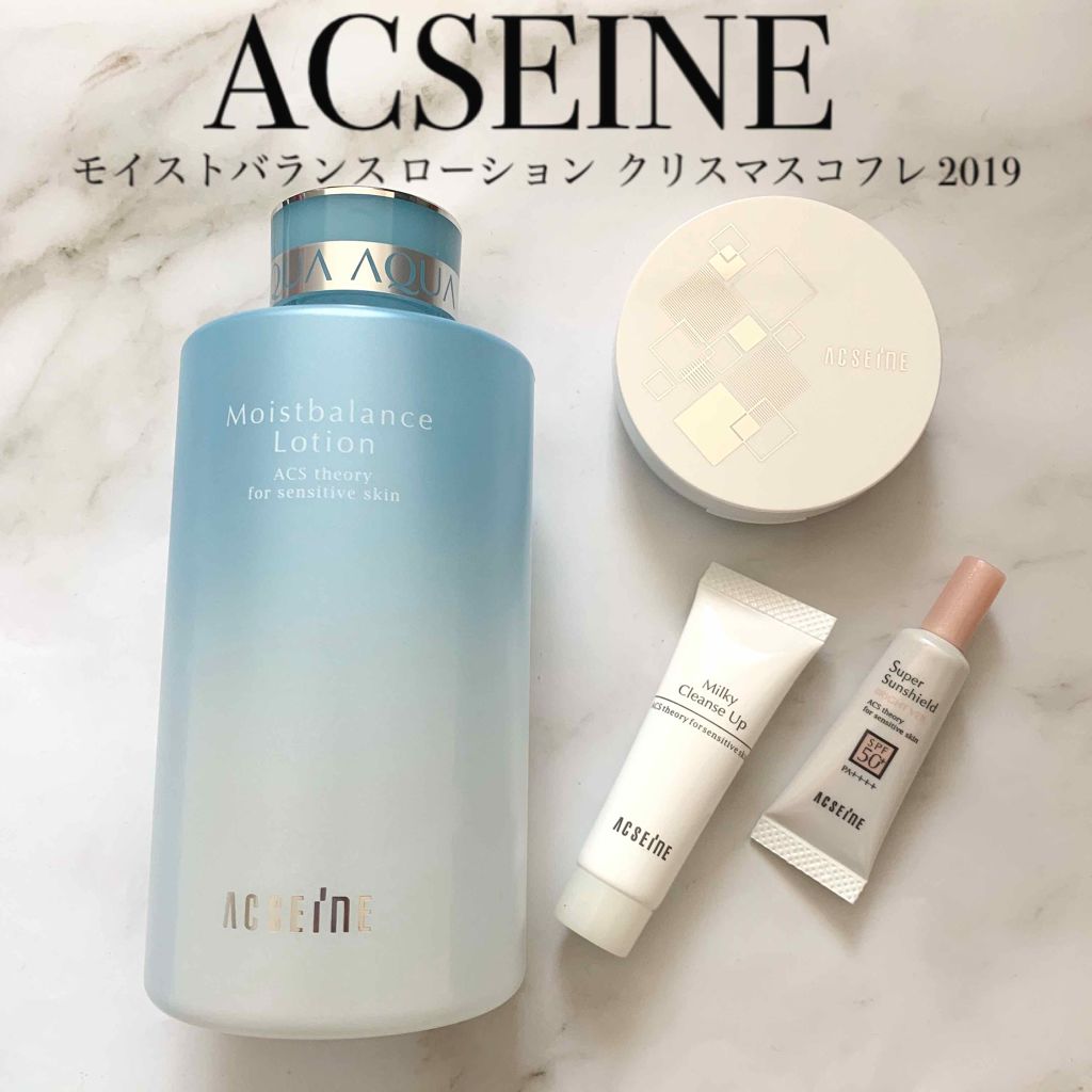 モイストバランス ローション クリスマスコフレ 19 Acseineの口コミ こんにちは 今回は購入したクリスマスコフ By サヤコ 乾燥肌 代後半 Lips