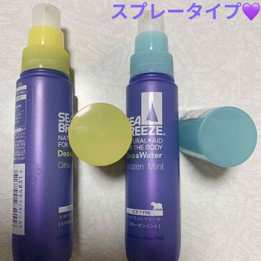 デオ ウォーター アイスタイプ I フローズンミント シーブリーズを使った口コミ シーブリーズ デオ ウォーター アイス By 前ちゃん 普通肌 代前半 Lips