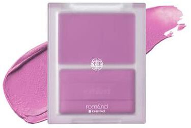 シースルーメルティングチーク 03 Melting Lavender Rom Nd ロムアンド Lips