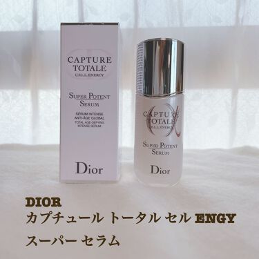 試してみた】カプチュール トータル セル ENGY スーパー セラム／Dior 