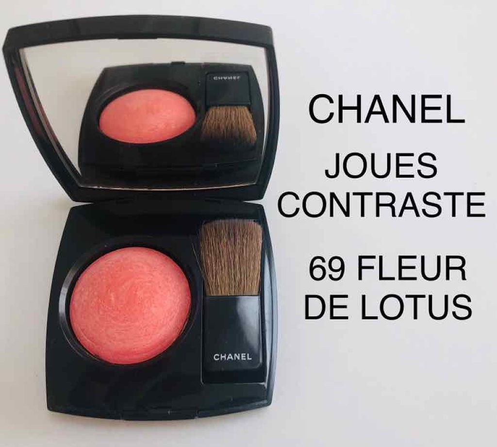 ジュ コントゥラスト Chanelの人気色を比較 イエベ春におすすめのパウダーチーク オレンジコーラルなので By 1311 Lips