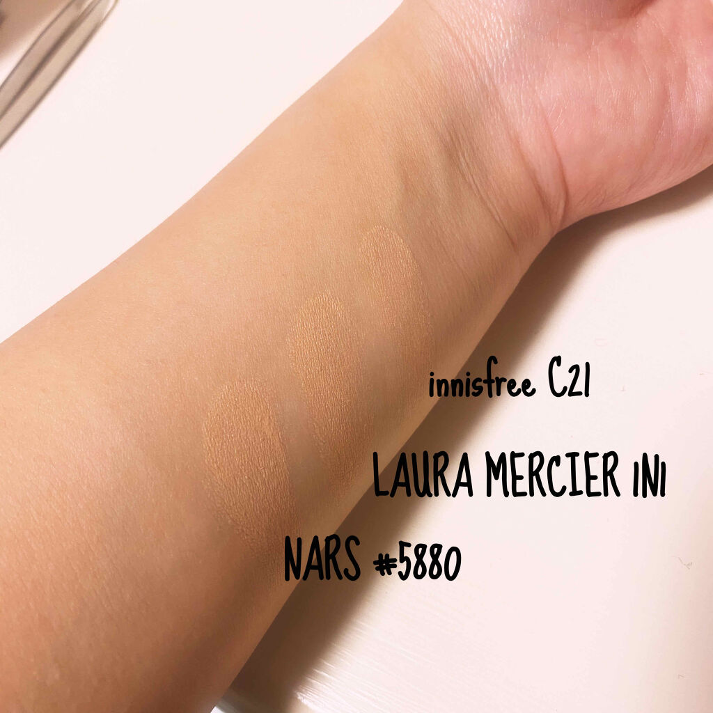 あなたはどっち派 Nars Vs Innisfree Vs Laura Mercier クッションファンデーションを徹底比較 みなさんこんばんは C By Ciao 黄味肌ブルベ夏 ブライト 混合肌 代後半 Lips