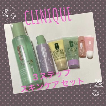 3ステップ スキンケア セット 12 Cliniqueの口コミ こんにちは 今日はちょっと前に購入したcl By めめ 乾燥肌 代後半 Lips