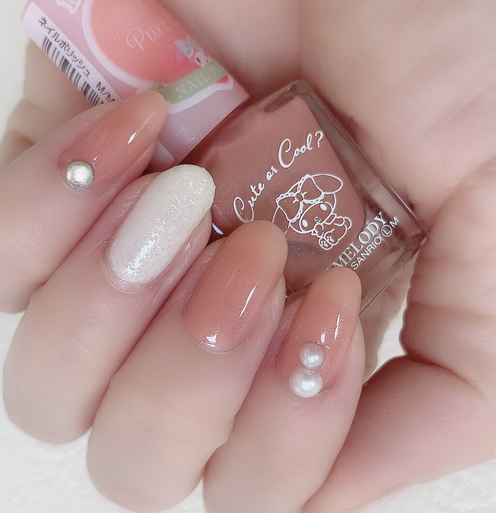 Mmネイルポリッシュ セリアの口コミ 超優秀 100均で買えるおすすめマニキュア マイメロのネイル組み合 By あやか フォロバ期間 投稿ある方 乾燥肌 Lips