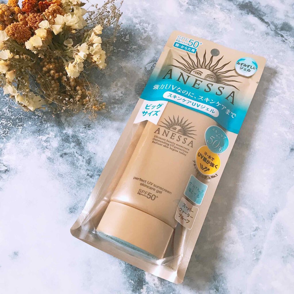 パーフェクトuv スキンケアジェル A アネッサの口コミ アネッサ パーフェクトuvスキンケアジ By Yui 乾燥肌 Lips