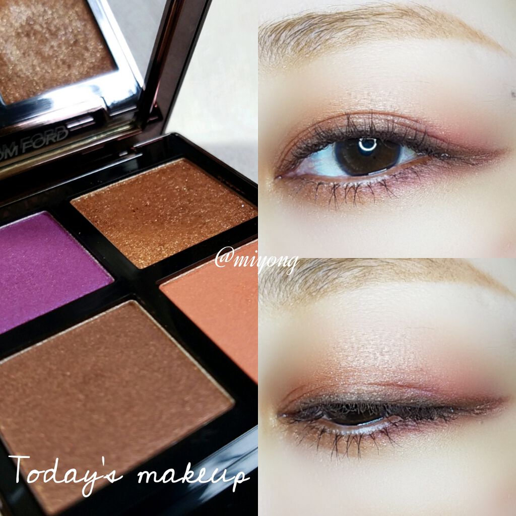 アイ カラー クォード Tom Ford Beautyの口コミ イエベ秋におすすめのパウダーアイシャドウ 今日のアイメイク練習 By Miyon 乾燥肌 40代前半 Lips