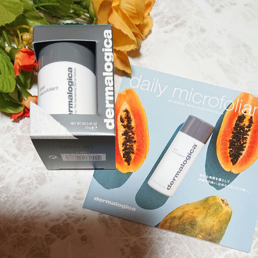 デイリーマイクロフォリエント ダーマロジカの口コミ こちらは粉末状の洗顔料です ライスパウダー By Yuu 混合肌 30代前半 Lips