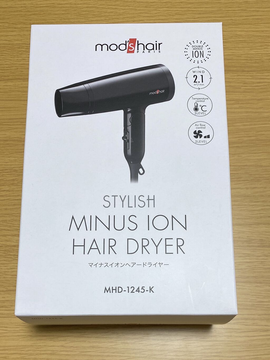 マイナスイオンヘアードライアー ブラック モッズヘアドライア Mod S Hairのリアルな口コミ レビュー Lips