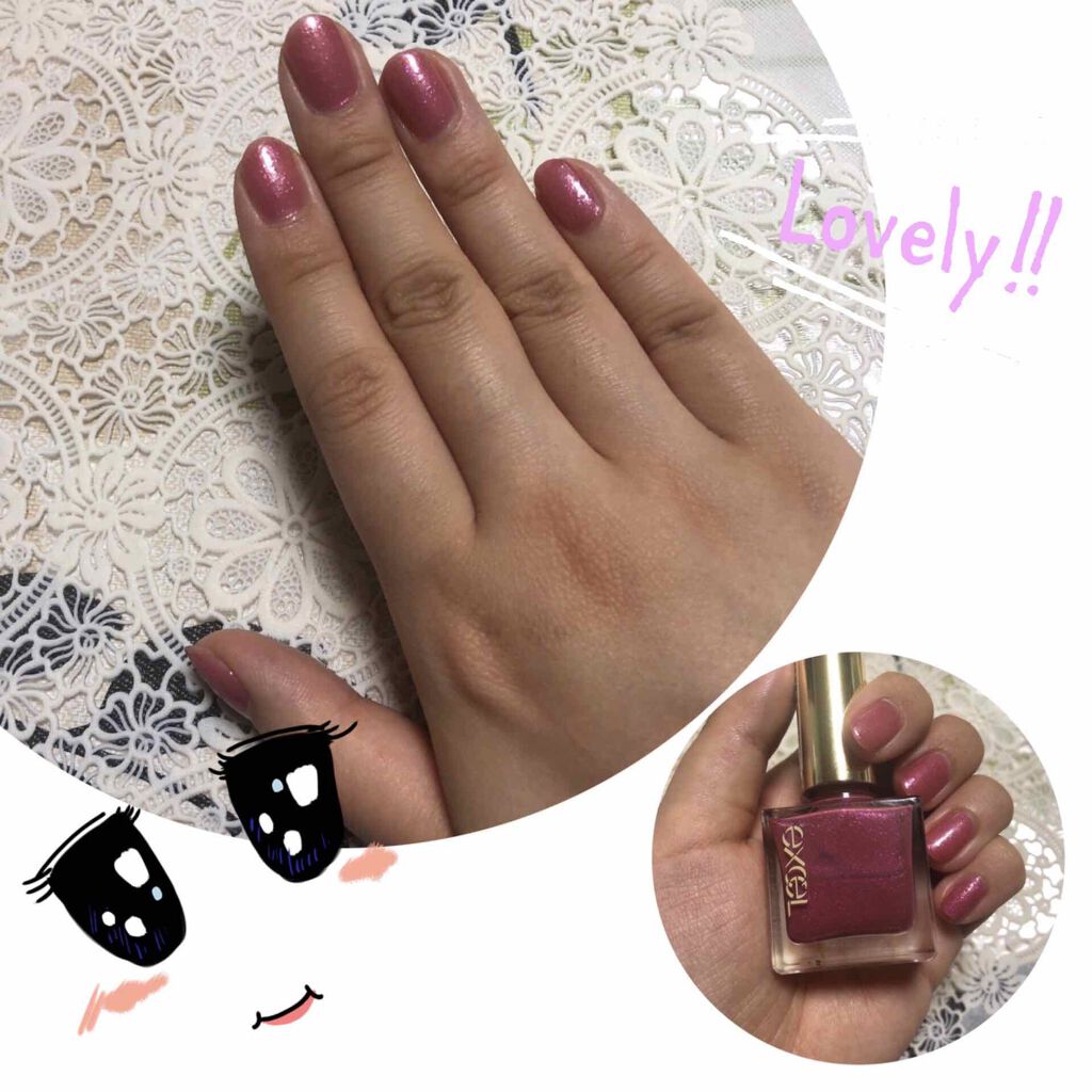 ネイルポリッシュ N Excelの口コミ エクセルネイルポリッシュnカラーnl12で By 実技試験期間中なので投稿頻度下げてます 敏感肌 Lips