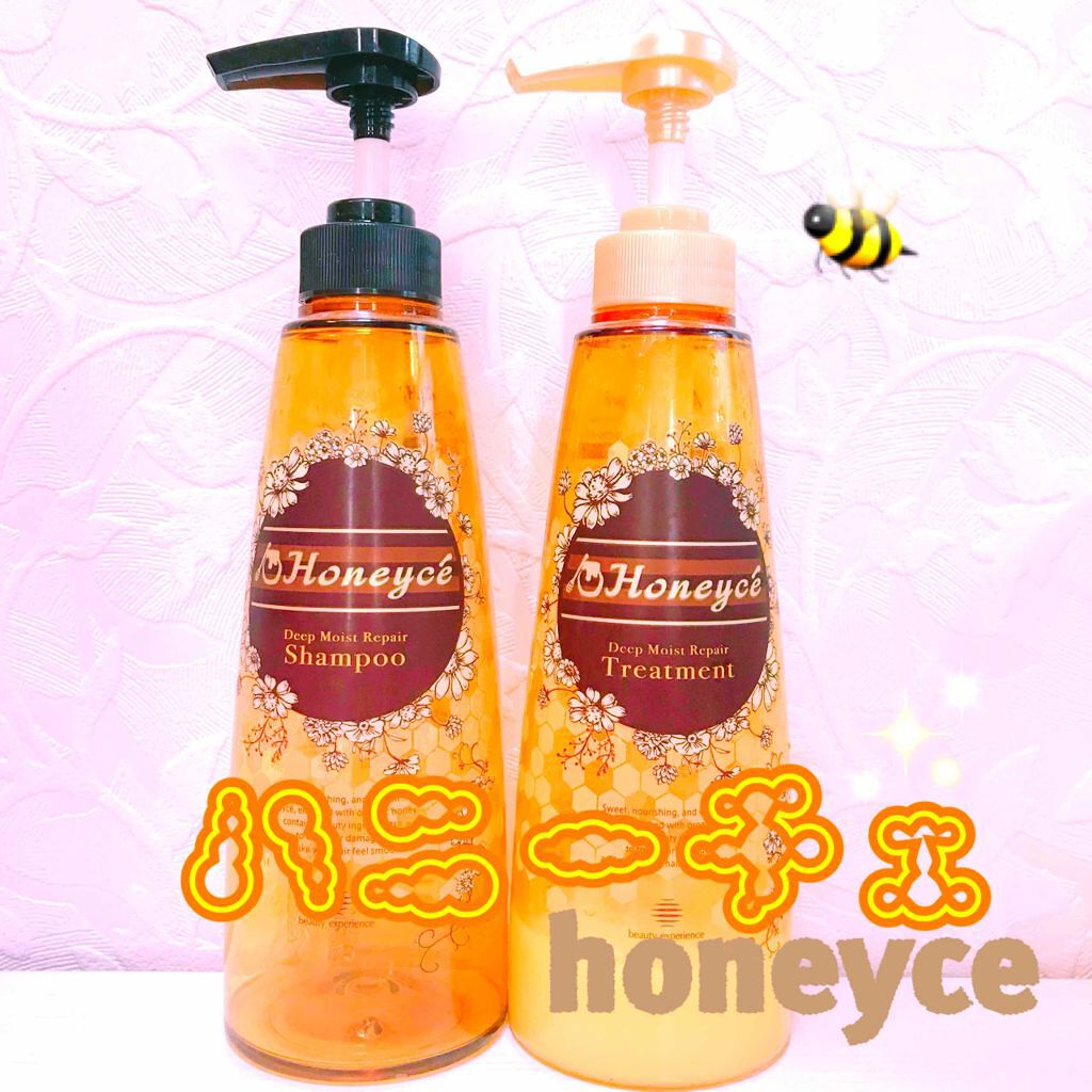 ディープモイストリペア シャンプー トリートメント Honeyceの辛口レビュー 使い切ってみての感想 個人的にはもう少 By ぱわぱふ Lips