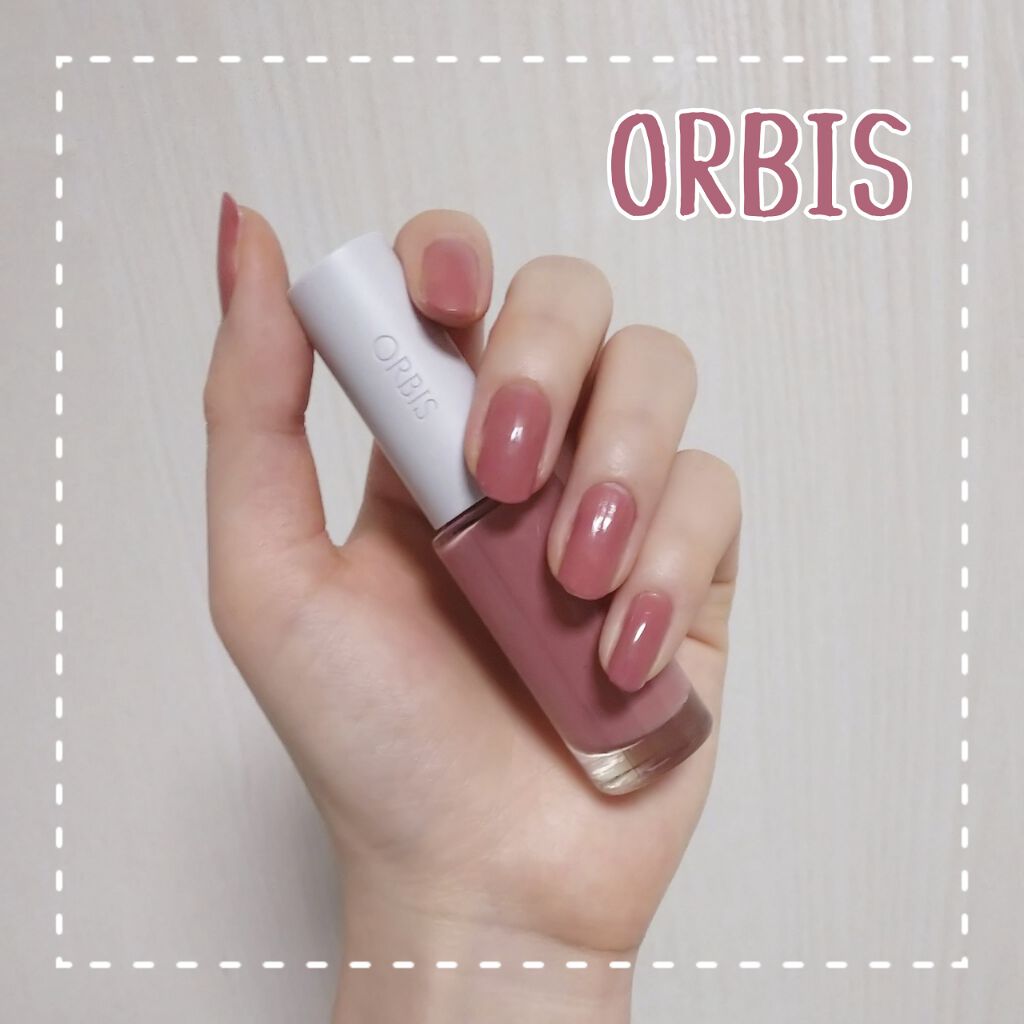 限定マニキュア ネイルカラー オルビスの口コミ 600円で買えるいい女ネイル Orbi By たむ 混合肌 代後半 Lips