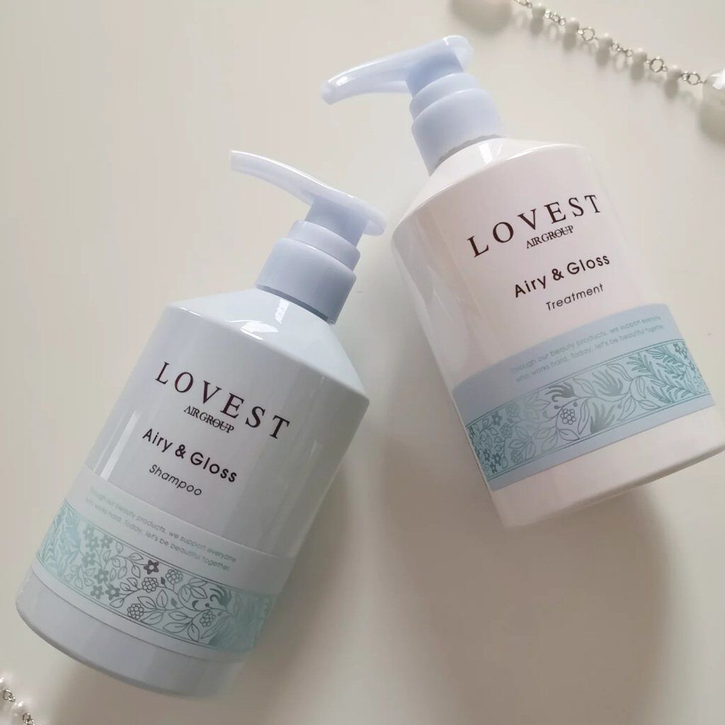 エアリーアンドグロス シャンプー トリートメント Lovest By Air Salon Quality Hair Careの口コミ 21年7 1 ドンキホーテで先行発売さ By じゅんころ 普通肌 30代後半 Lips