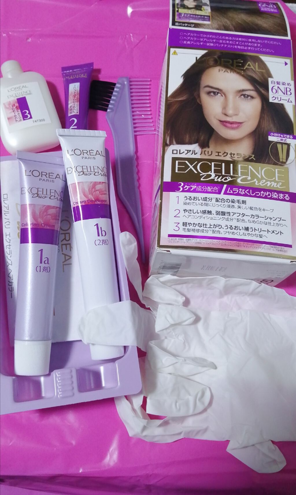 エクセランス ヘアカラー ロレアル パリの口コミ 6nbをお試しさせて頂きました 最近白髪を By Orange Sounds Fi4 Lips