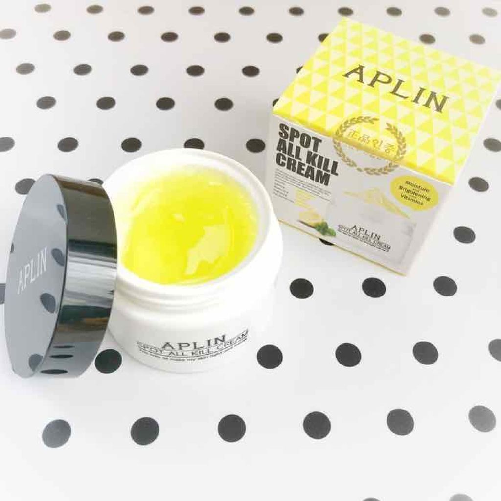 オールキルクリーム Aplinの口コミ Aplin ビタミンクリーム韓国コスメ 美 By もぐこ 混合肌 30代後半 Lips