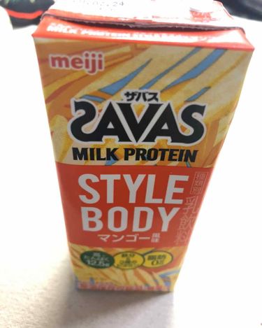 ミルクプロテイン スタイルボディ マンゴー風味/ザバス/健康サプリメントを使ったクチコミ（2枚目）