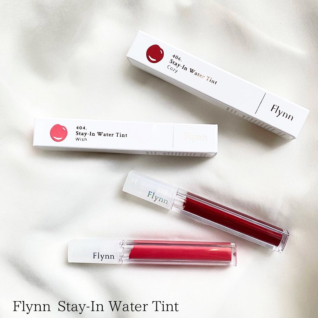 ステイインウォーターティント Flynnは落ちないのか 色持ちに関する口コミ 色持ち ぷるんティント Flynn ス By Yuni 敏感肌 30代前半 Lips