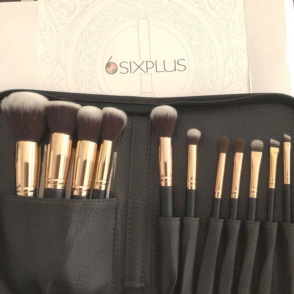 貴族のゴールドメイクブラシ Sixplusの使い方を徹底解説 Sixplusメイクブラシセット By Miumiri 混合肌 30代前半 Lips