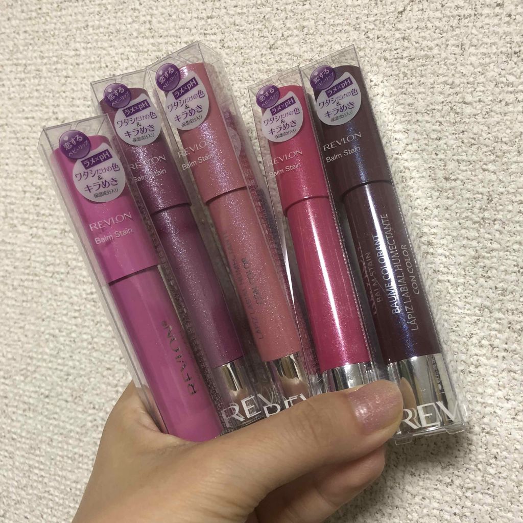 限定色レビュー バーム ステイン Revlonの口コミ レブロンバームステインリップカラー リップ By Hero 混合肌 30代前半 Lips