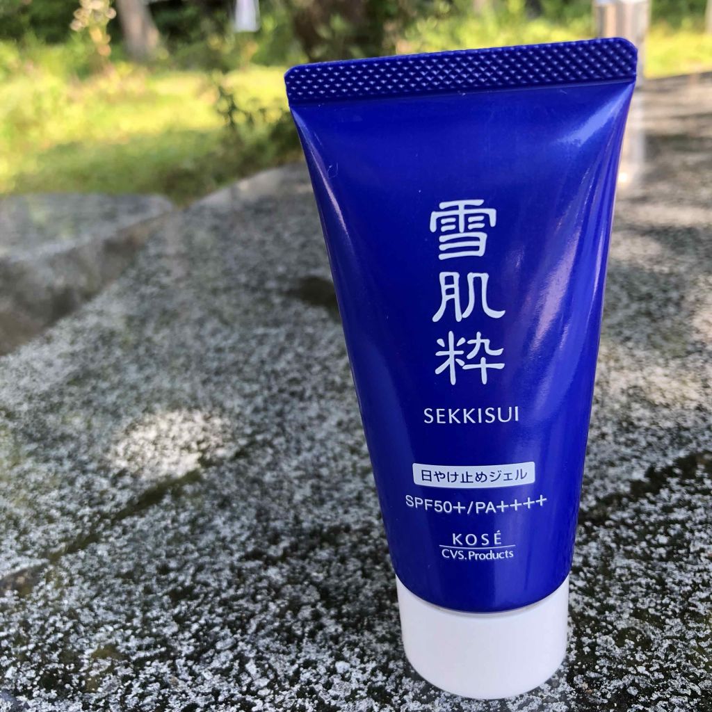 パーフェクトuvジェル N 雪肌粋の口コミ Spf50 Pa 日焼け止めジェル By しらたま 敏感肌 代後半 Lips