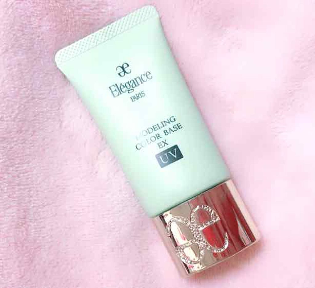 モデリング カラーベース Ex Uv Eleganceの口コミ 赤ら顔だからグリーンを購入しました 伸びが By にゃーこ 敏感肌 30代後半 Lips