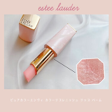 人気色をチェック ピュア カラー エンヴィ カラー リプレニッシュ リップ バーム Estee Lauderのリアルな口コミ レビュー Lips