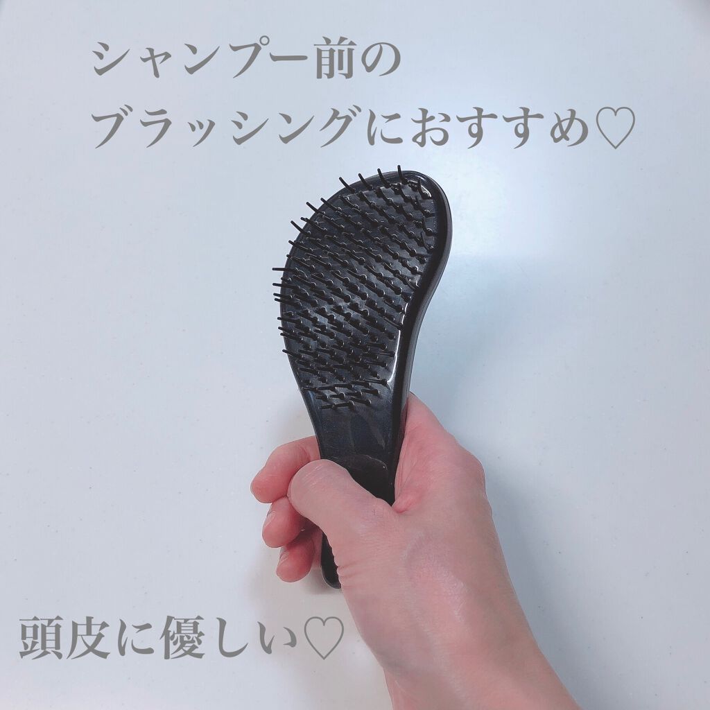 立体ヘアブラシ Daisoの口コミ 超優秀 100均で買えるおすすめヘアブラシ 髪も肌も変わる 頭 By はる 混合肌 Lips