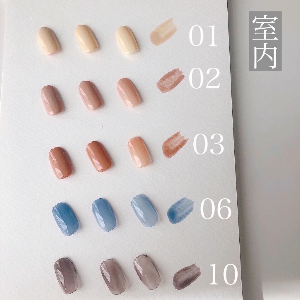▷塗り重ねて楽しんでみる?
