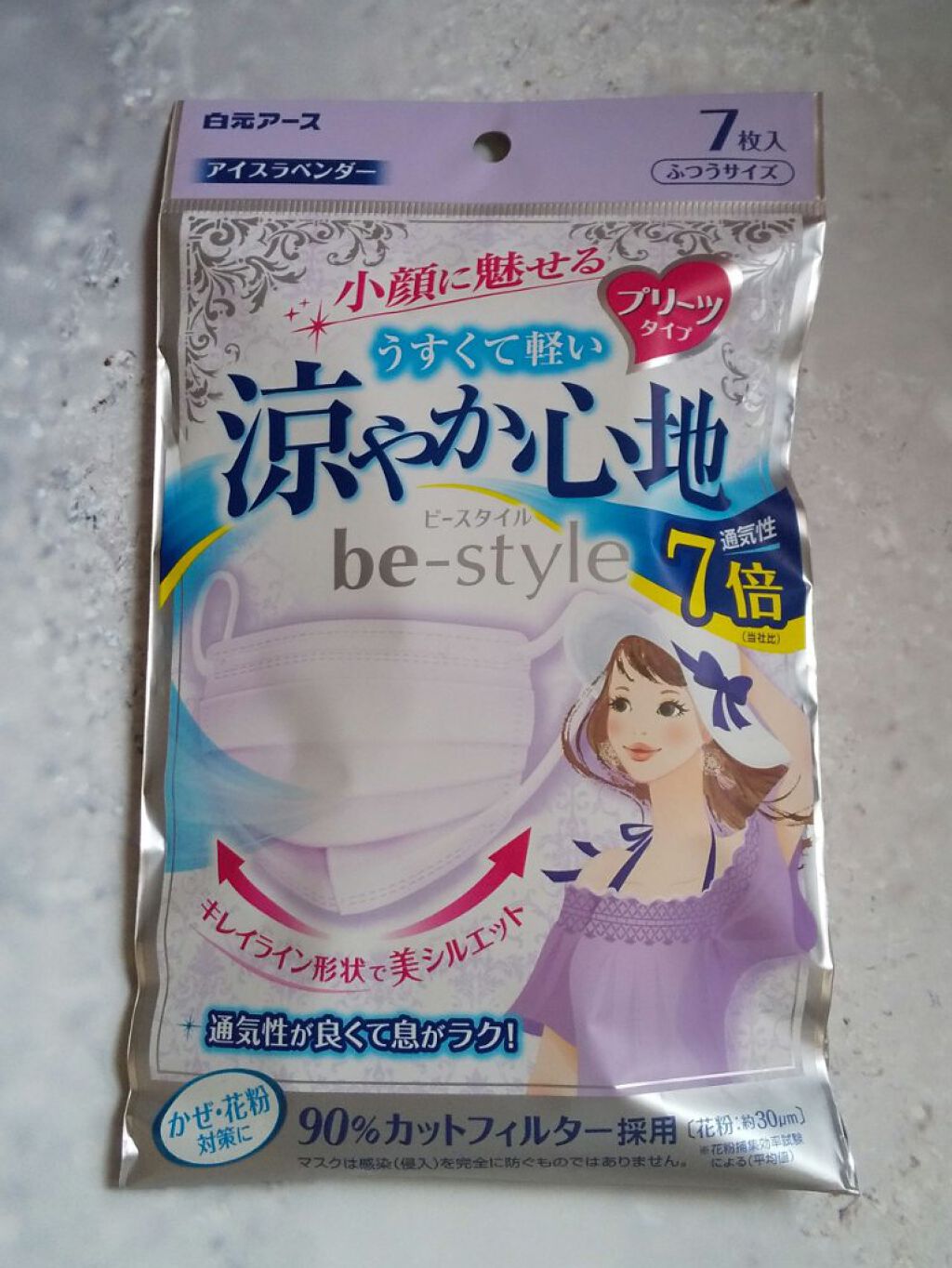 ビースタイル プリーツタイプ 涼やか心地 Be Styleの口コミ ご紹介する商品はこちらです ビースタイル By 桃月さんチのくー太郎 脂性肌 代後半 Lips