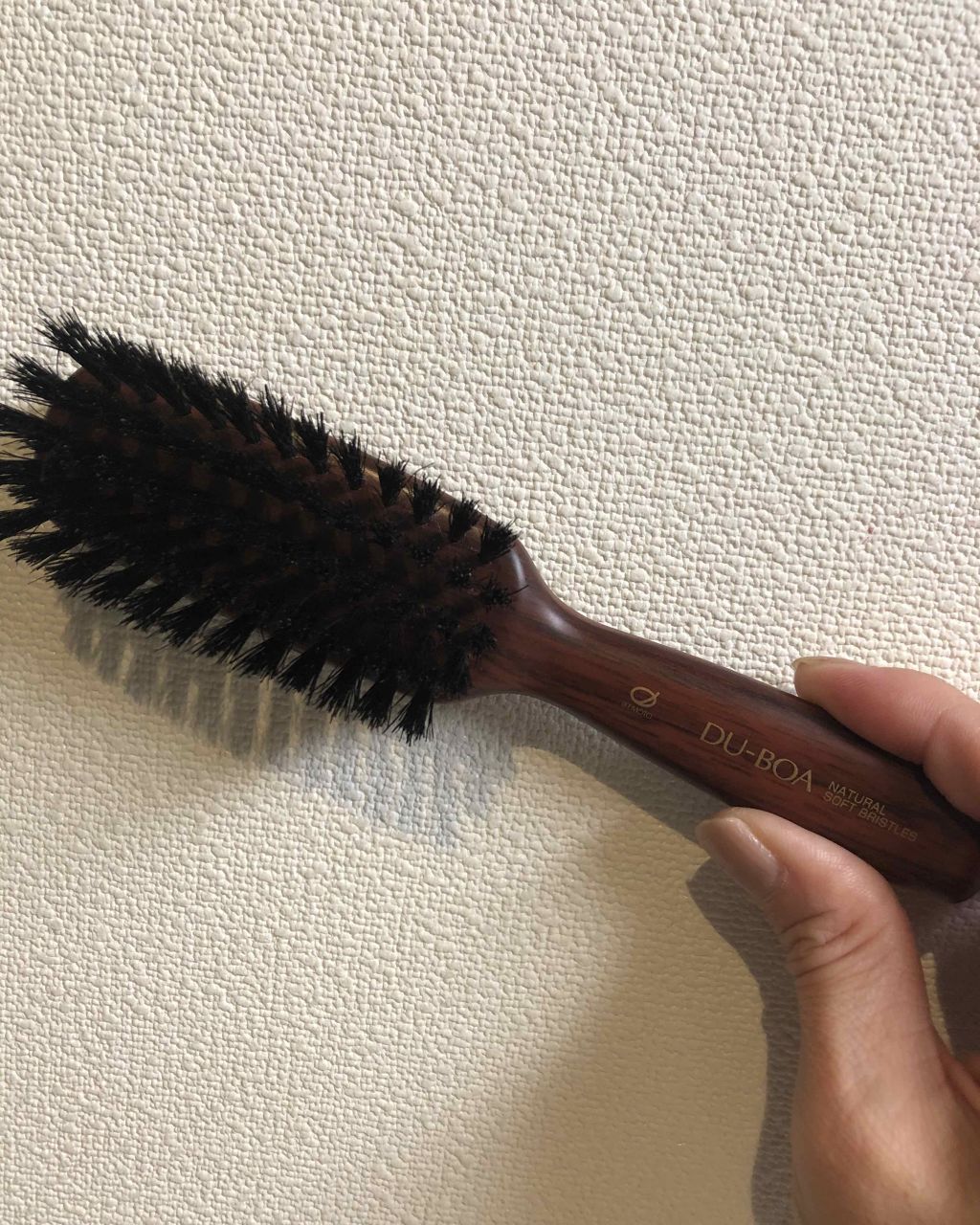 ダメージケアブラシ Du Boaの口コミ Du Boa ヘアブラシ 天然毛 豚毛天 By Pistacchio 乾燥肌 Lips