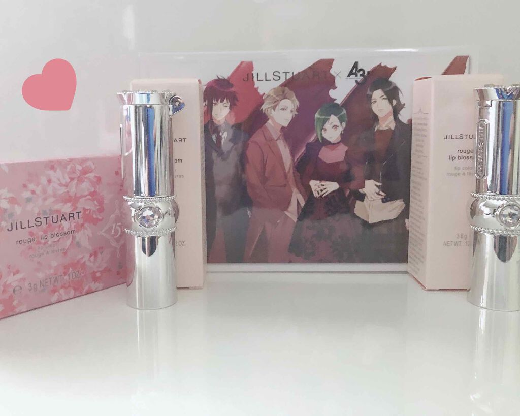 限定口紅 ルージュ リップブロッサム Jill Stuartの口コミ 今日の購入品 Jillstuartがa3 By 碧 Lips
