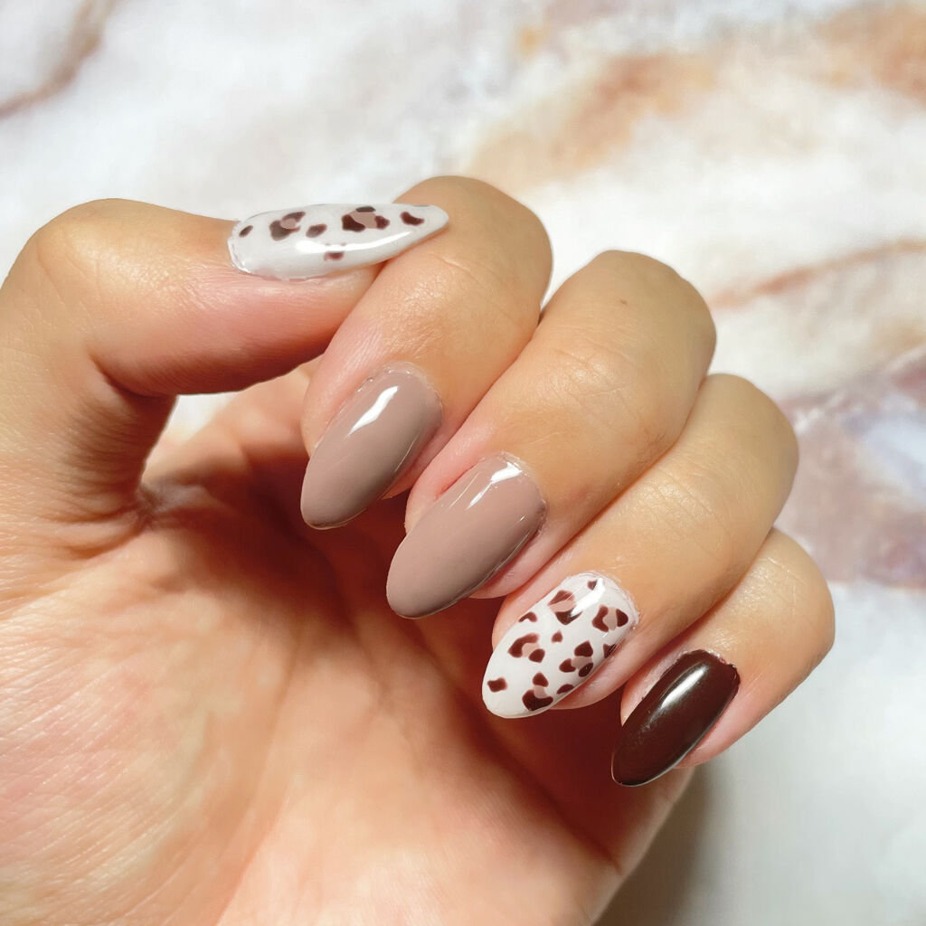 Shジェルネイル ライト対応 セリアを使った口コミ レオパードネイル ふとヒョウ柄ネイルをし By Lucy 混合肌 代前半 Lips Shジェルネイル ライト対応 セリアを使った口コミ レオパードネイル ふとヒョウ柄ネイルをし By Lucy 混合肌 代前半 Lips