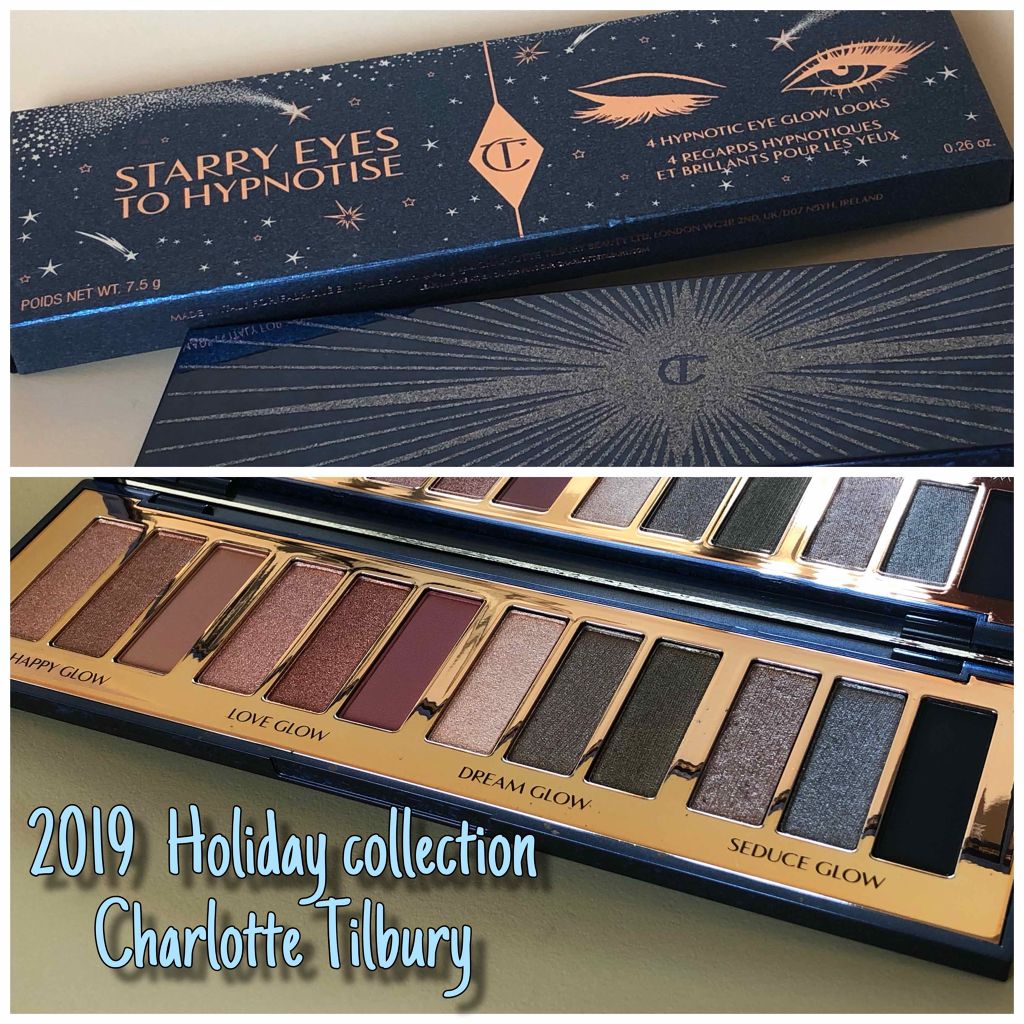 Starry Eyes To Hypnotize Eyeshadow Palette Charlotte Tilburyの人気色を比較 19クリスマスコフレ美しすぎてしばらく By Luxury1 普通肌 50代前半 Lips