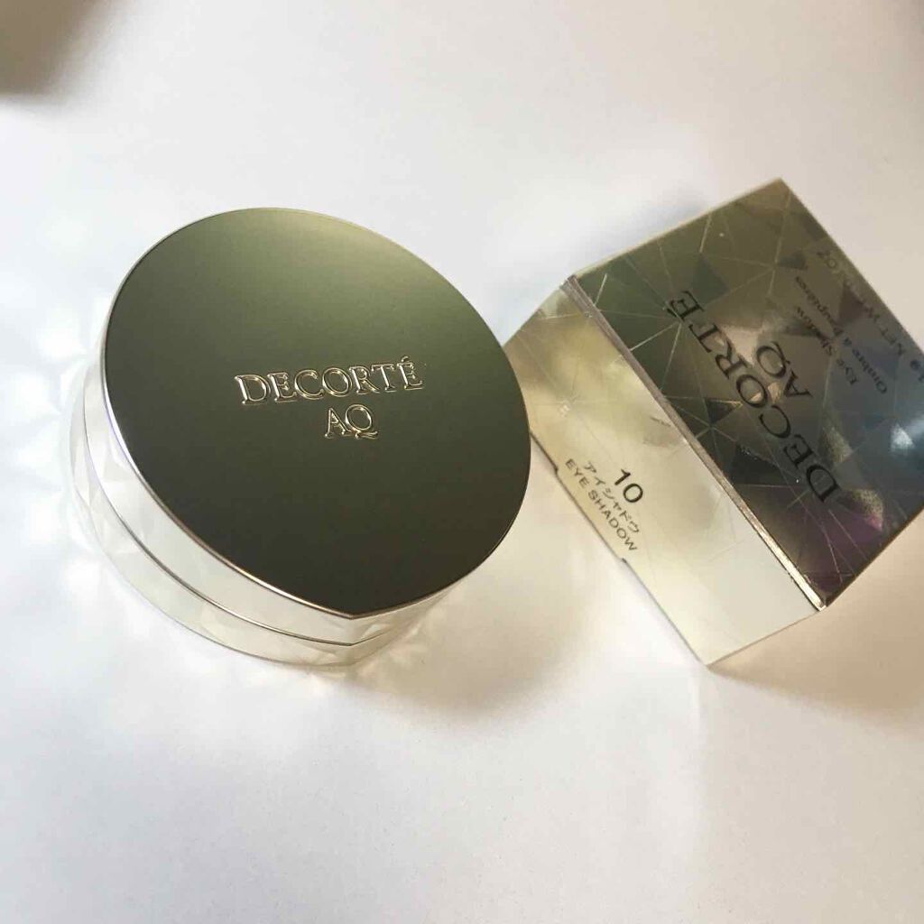 年秋新作パウダーアイシャドウ Aq アイシャドウ Cosme Decorteの口コミ 高級感あふれるパッケージ コスメデコルテ By Manami 敏感肌 代後半 Lips