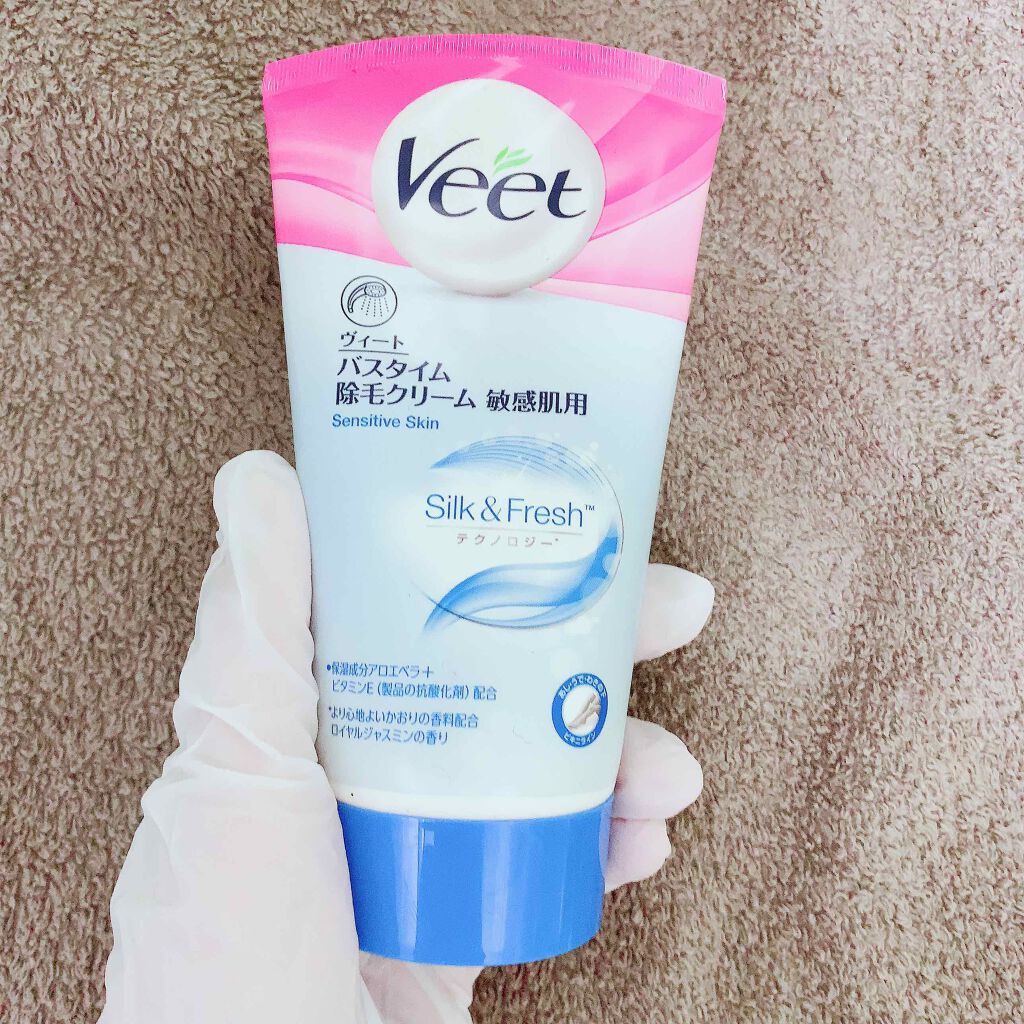 バスタイム除毛クリーム 敏感肌用 Veetの口コミ 除毛記録 05 17こないだ投 By あまち 混合肌 代前半 Lips