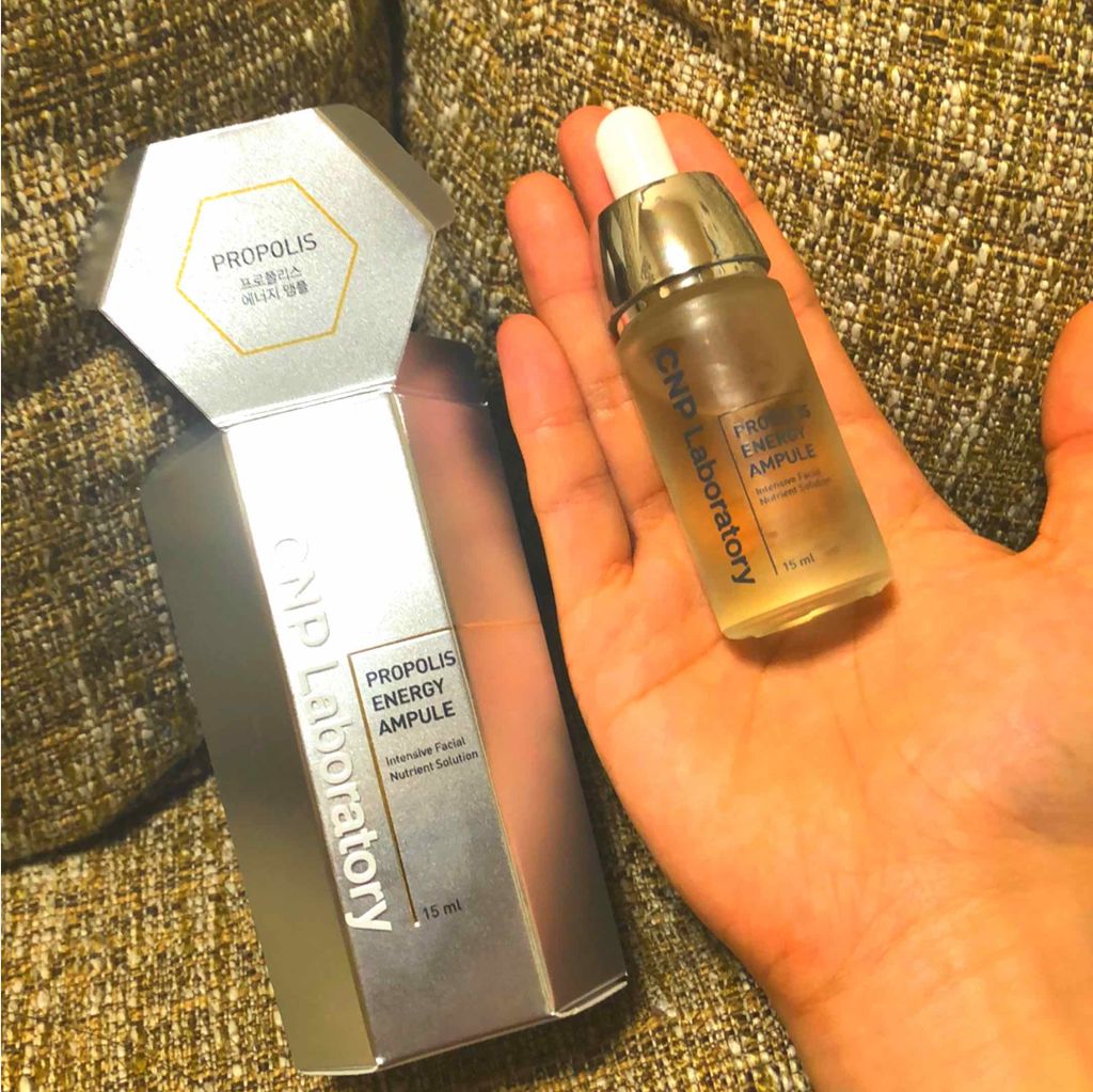 プロポリスエネルギーアンプル Cnp Laboratoryの口コミ 乾燥する冬に向けて保湿化粧品を と 前々か By Momo Cosme 普通肌 代後半 Lips