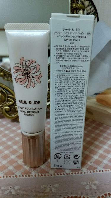 リキッド ファンデーション Paul Joe Beauteの口コミ 乾燥肌におすすめのリキッドファンデーション 乾燥肌のためリキッドフ By ちーちゃん 乾燥肌 代後半 Lips