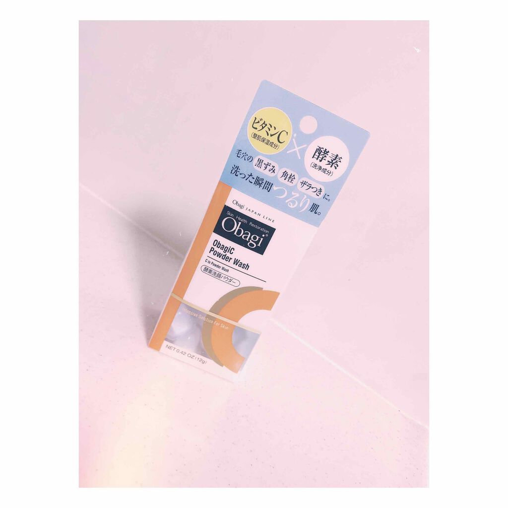 オバジc 酵素洗顔パウダー オバジの効果に関する口コミ 毛穴ケア オバジ オバジc酵素洗顔パウダー By 甘栗 フォロバ100 代前半 Lips