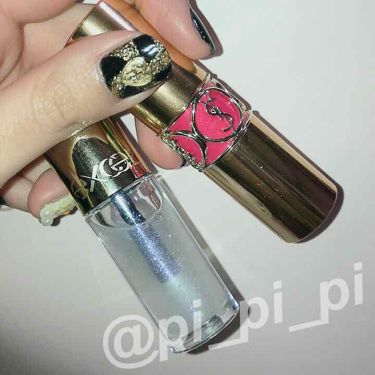 ルージュ ヴォリュプテ シャイン/YVES SAINT LAURENT BEAUTE/口紅を使ったクチコミ（1枚目）