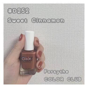 カラークラブ Forsytheの口コミ Forsytheカラークラブネイルラッカー By まこ 混合肌 Lips