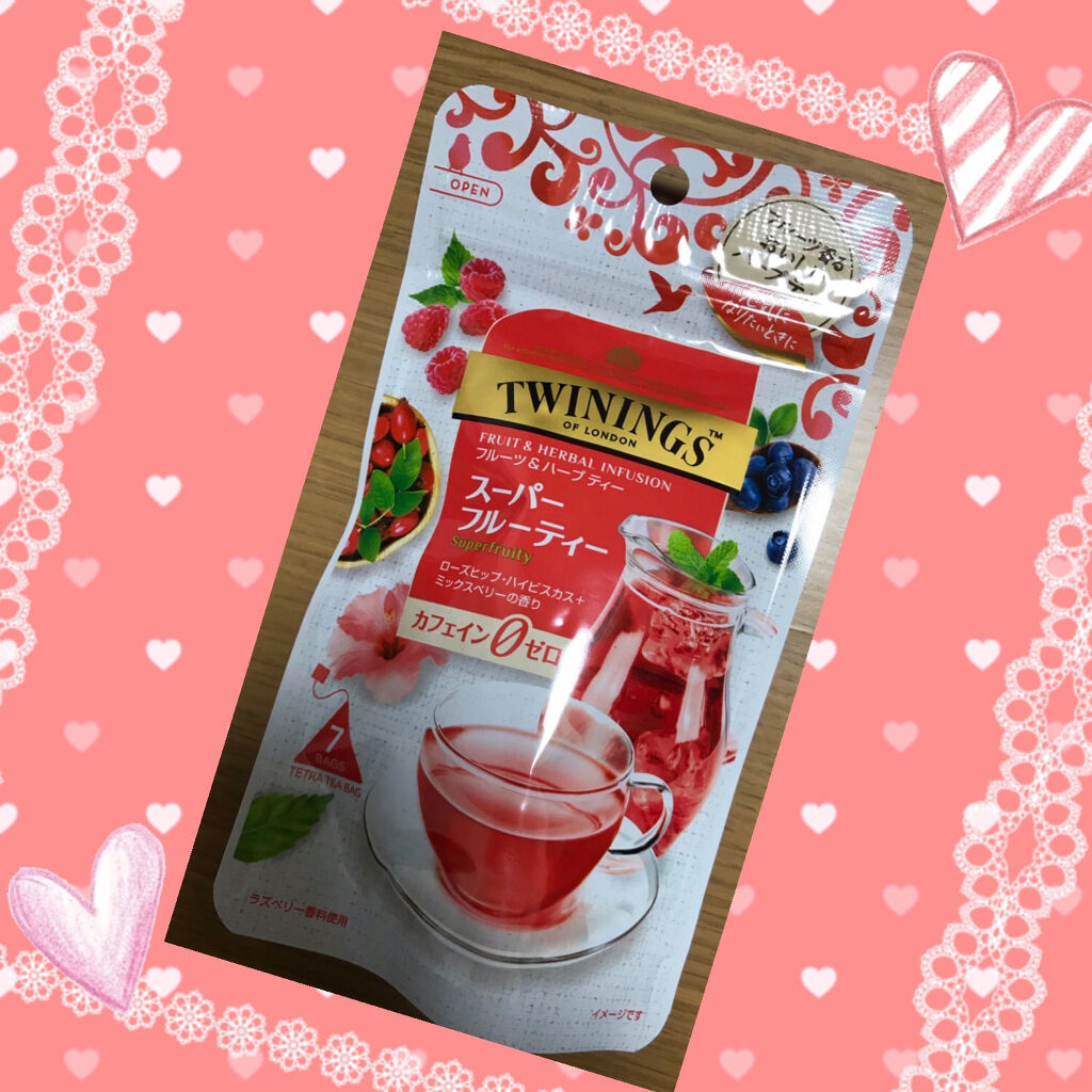 ローズヒップ ハイビスカスティー Twiningsの口コミ Twinings スーパーフルーティー テ By Maimai 混合肌 30代後半 Lips